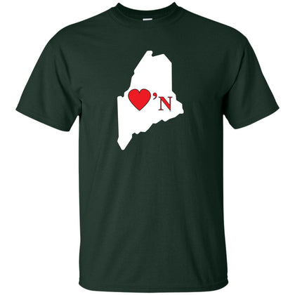 Luv'N Maine Basic Silhouette T-Shirt