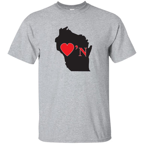 Luv'N Wisconsin Basic Silhouette T-Shirt