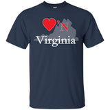 Luv'N Virginia Premium Design Silhouette T-Shirt