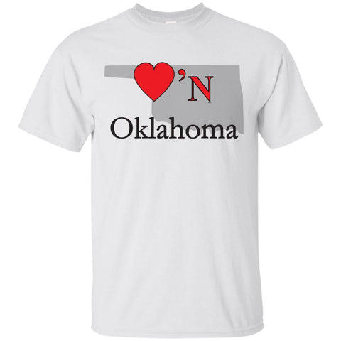 Luv'N Oklahoma Premium Design Silhouette T-Shirt