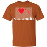 Luv'N Colorado Premium Design Silhouette T-Shirt