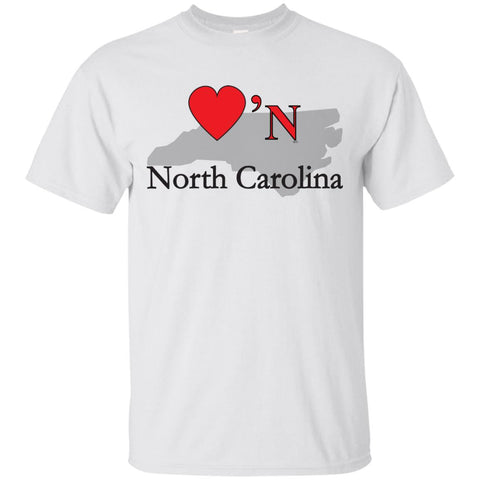 Luv'N North Carolina Premium Design Silhouette T-Shirt