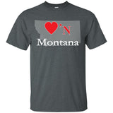 Luv'N Montana Premium Design Silhouette T-Shirt