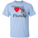 Luv'N Florida Premium Design Silhouette T-Shirt