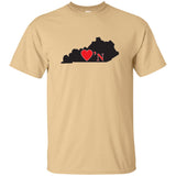 Luv'N Kentucky Basic Silhouette T-Shirt