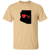 Luv'N Arizona Basic Silhouette T-Shirt