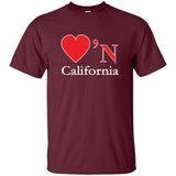 Luv'N California  Basic  T-Shirt