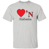 Luv'N Alabama   Basic T-Shirt