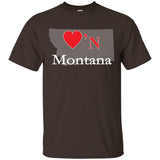 Luv'N Montana Premium Design Silhouette T-Shirt