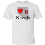 Luv'N  Nevada Premium Design Silhouette T-Shirt