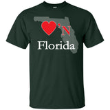 Luv'N Florida Premium Design Silhouette T-Shirt