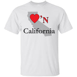 Luv'N California Premium Design Silhouette T-Shirt