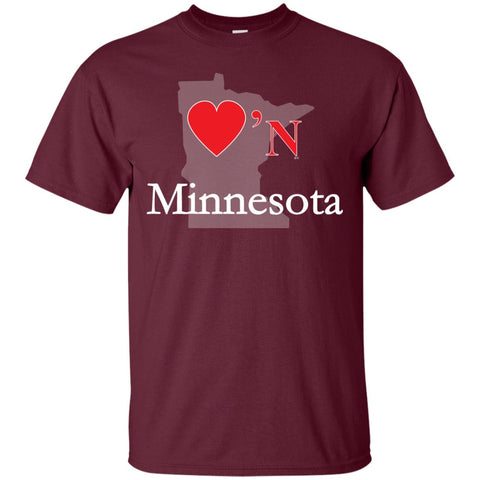 Luv'N Minnesota Premium Design Silhouette T-Shirt