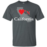 Luv'N California Premium Design Silhouette T-Shirt