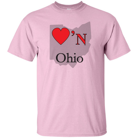 Luv'N Ohio Premium Design Silhouette T-Shirt