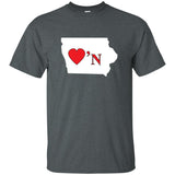 Luv'N Iowa Basic Silhouette T-Shirt