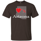 Luv'N Arizona Premium Design Silhouette T-Shirt