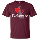 Luv'N Delaware Premium Design Silhouette T-Shirt