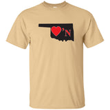 Luv'N Oklahoma Basic Silhouette T-Shirt