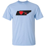 Luv'N Tennessee Basic Silhouette T-Shirt