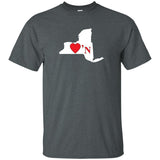 Luv'N New York Basic Silhouette T-Shirt