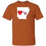 Luv'N Arkansas Basic Silhouette T-Shirt