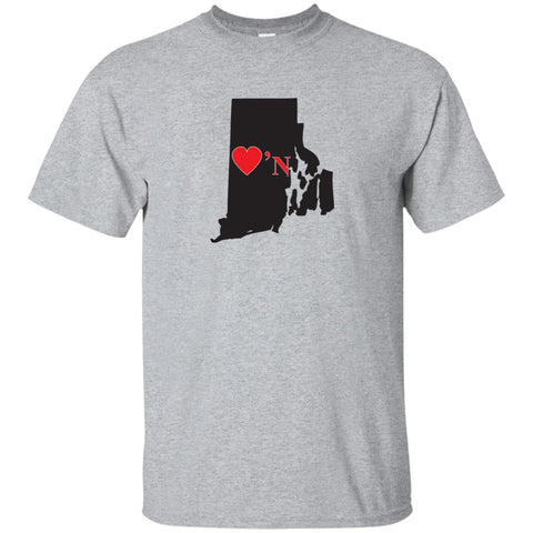 Luv'N Rhode Island Basic Silhouette T-Shirt