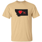 Luv'N Montana Basic Silhouette T-Shirt