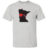 Luv'N Minnesota Basic Silhouette T-Shirt