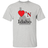 Luv'N Idaho Premium Design Silhouette T-Shirt