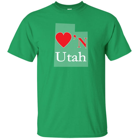Luv'N Utah_Premium Silhouette Design Youth T-Shirt