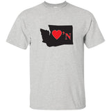 Luv'N  Washington Basic Silhouette T-Shirt