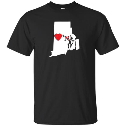 Luv'N Rhode Island Basic Silhouette T-Shirt