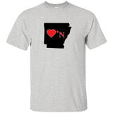 Luv'N Arkansas Basic Silhouette T-Shirt
