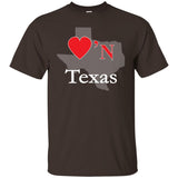 Luv'N Texas Premium Design Silhouette T-Shirt