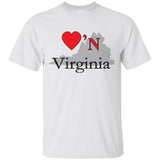 Luv'N Virginia Premium Design Silhouette T-Shirt