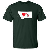 Luv'N Montana Basic Silhouette T-Shirt