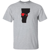 Luv'N Vermont Basic Silhouette T-Shirt