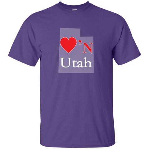 Luv'N Utah Premium Silhouette Design T-Shirt
