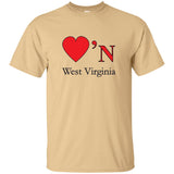 Luv'N West Virginia Basic T-Shirt