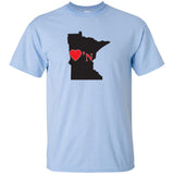 Luv'N Minnesota Basic Silhouette T-Shirt
