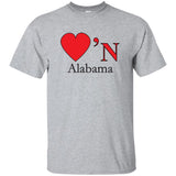 Luv'N Alabama   Basic T-Shirt