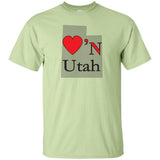 Luv'N Utah Premium Design Silhouette T-Shirt