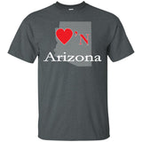 Luv'N Arizona Premium Design Silhouette T-Shirt