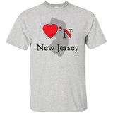 Luv'N New Jersey Premium Design Silhouette T-Shirt