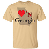 Luv'N Georgia Premium Design Silhouette T-Shirt